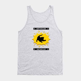 Hunt with a cat Tank Top